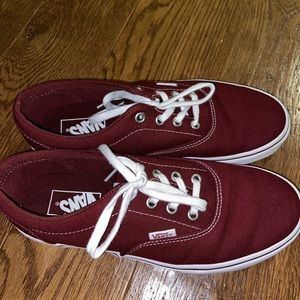 Maroon Vans